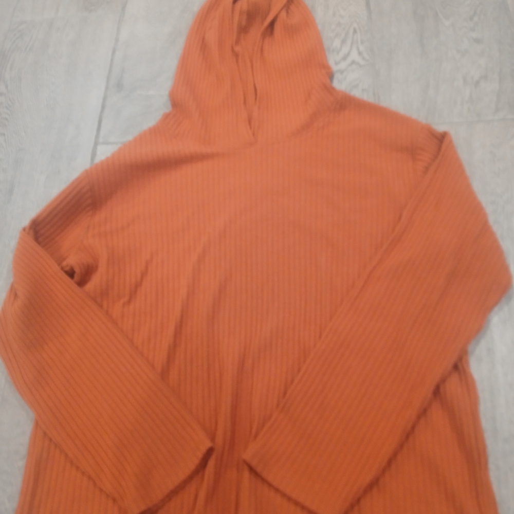 Cat & Jack Kids Orange Hooded One Piece